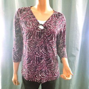 City Blues by Koret Long Sleeve Blouse.